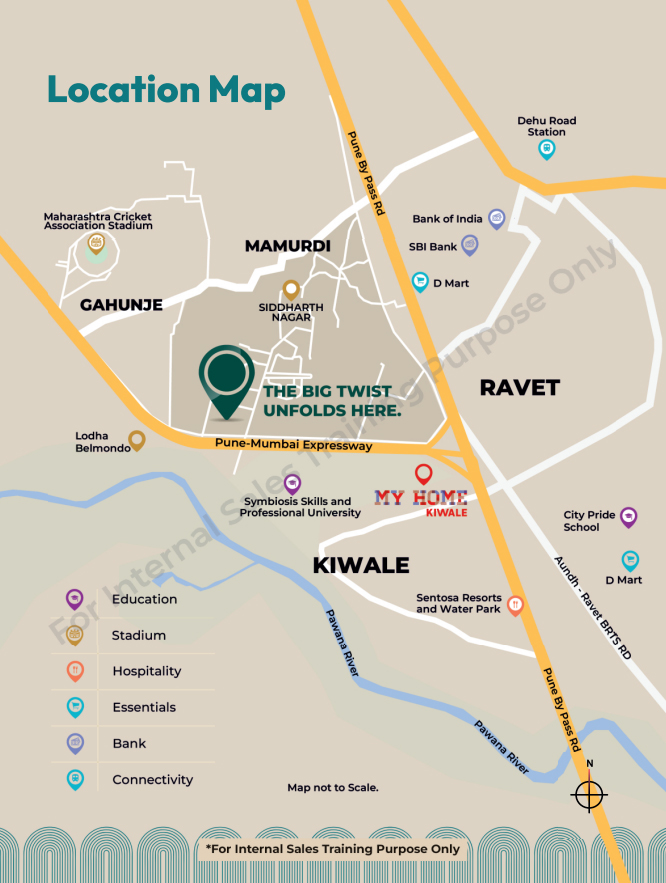 My Home Sanctuary Mamurdi Strategic Location Map